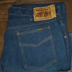 Vtg Sears Roebucks Boot Cut Cowboy Jeans